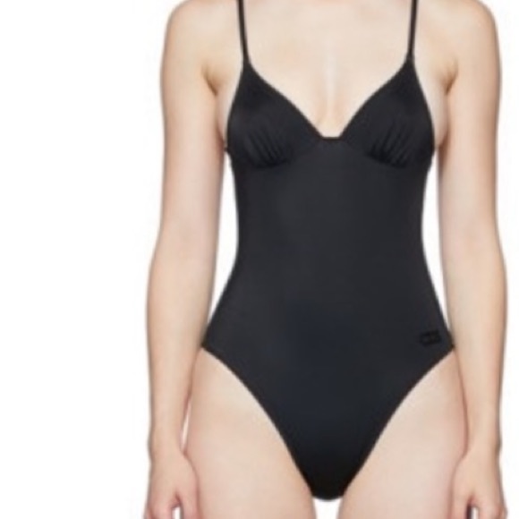 NWT ANTHRO SOLID & STRIPED the Olympia in black size XS - Picture 6 of 12